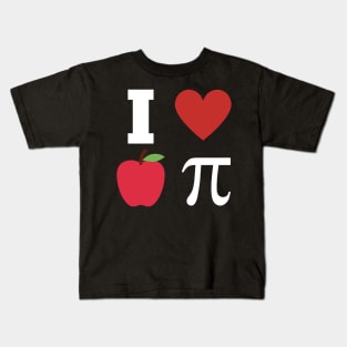 I love apple pi Kids T-Shirt